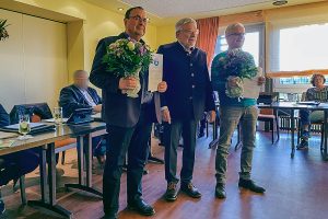 Dieter Pahl und Bernhard Sachse werden geehrt